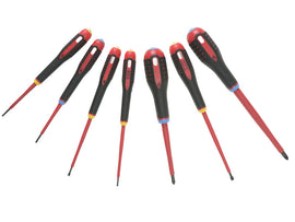 Bahco BE-9888S ERGO™ VDE Insulated Screwdriver Set, 7 Piece