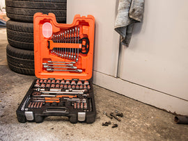 Bahco S87+7 1/4 & 1/2in Drive Socket & Spanner Set, 94 Piece