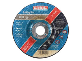Faithfull Depressed Centre Metal Cut Off Disc