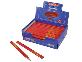 Faithfull Carpenter's Pencils Display
