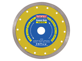 Faithfull Diamond Tile Blade Continuous Rim
