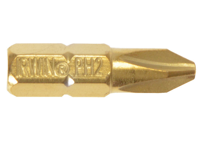 IRWIN® Titanium Coated Screwdriver Bits, Phillips