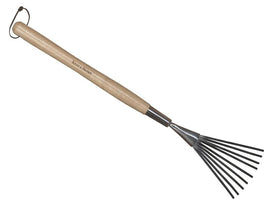 Kent & Stowe Stainless Steel Hand Border Rake, FSC®