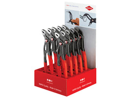 Knipex Cobra® Quickset Waterpump Pliers Counter Display (10 x KPX8721250)