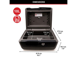 Master Lock Large Key Locking Fire & Water Chest