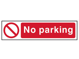 Scan Sign: No Parking