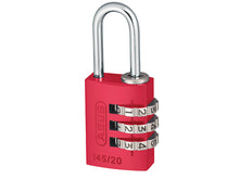 Load image into Gallery viewer, ABUS 145 Series Aluminium Combination Padlock