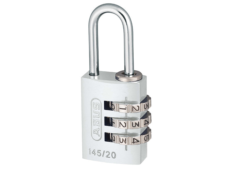 ABUS 145 Series Aluminium Combination Padlock