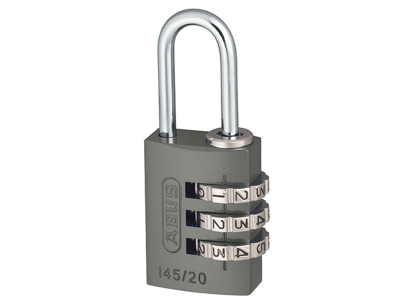 ABUS 145 Series Aluminium Combination Padlock