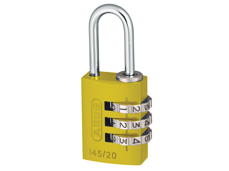 ABUS 145 Series Aluminium Combination Padlock