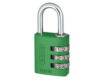 Load image into Gallery viewer, ABUS 145 Series Aluminium Combination Padlock