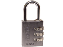 Load image into Gallery viewer, ABUS 145 Series Aluminium Combination Padlock