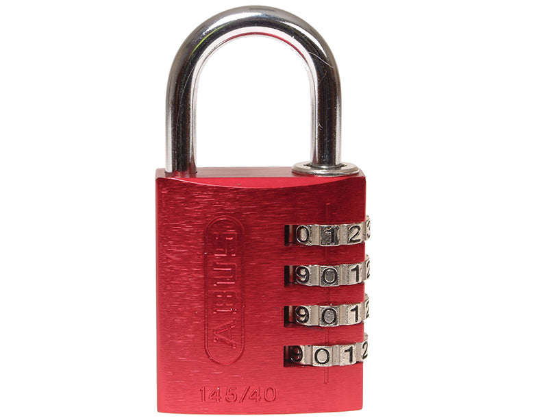 ABUS 145 Series Aluminium Combination Padlock