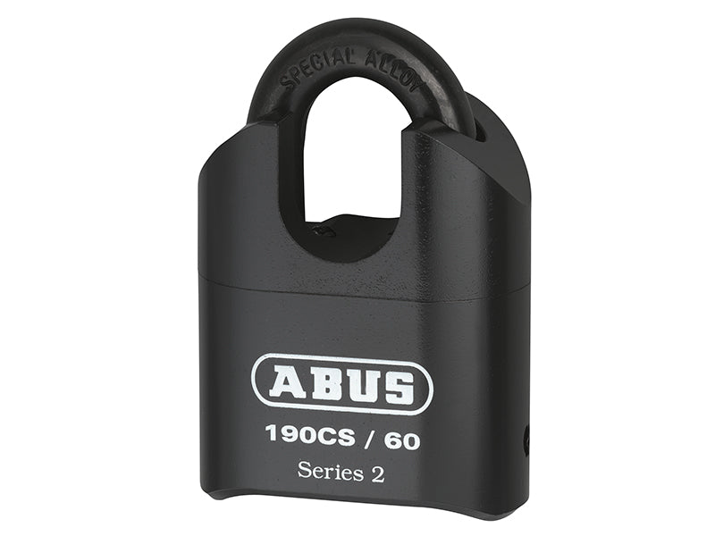 ABUS 190/60 60mm Heavy-Duty Combination Padlock Closed Shackle (4-Digit) Carded