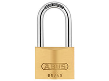 Load image into Gallery viewer, ABUS Mechanical 65 Series Brass Padlock