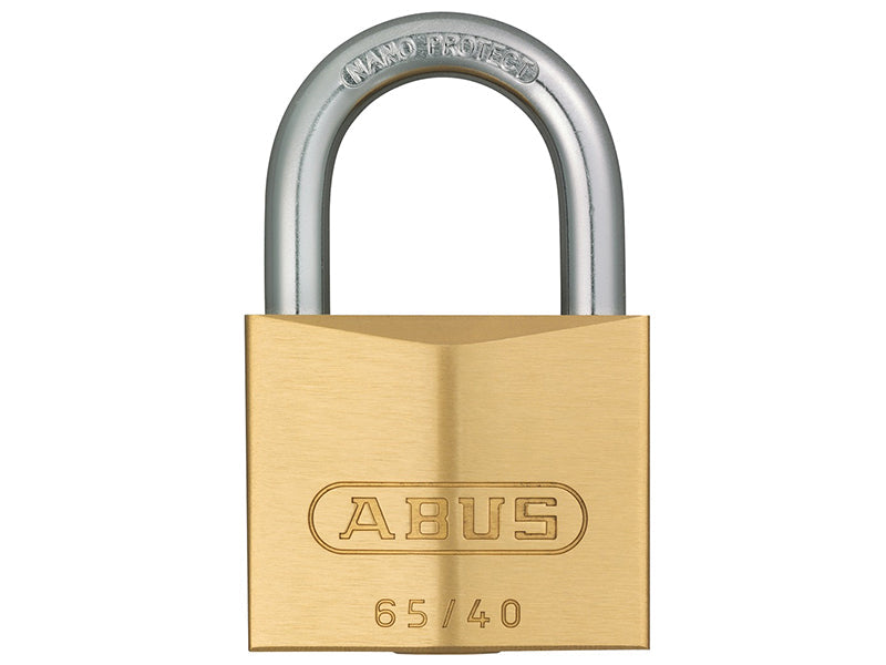 ABUS Mechanical 65 Series Brass Padlock