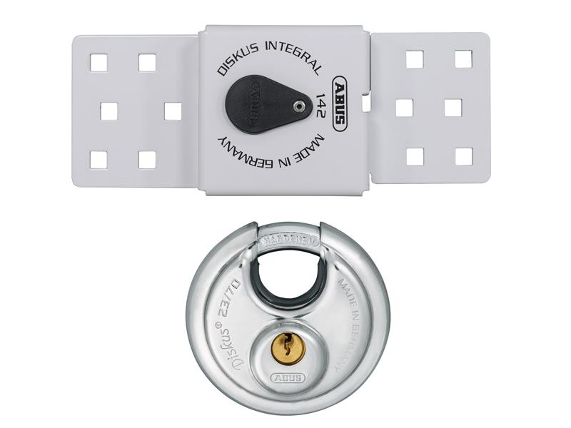 ABUS 142 Series Sliding Door Van Lock & 23/70mm Diskus® Padlock