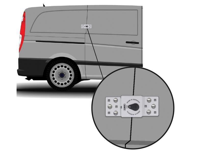 ABUS 142 Series Sliding Door Van Lock & 23/70mm Diskus® Padlock