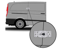 Load image into Gallery viewer, ABUS 142 Series Sliding Door Van Lock &amp; 23/70mm Diskus® Padlock