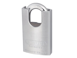 ABUS 83 Series Chrome Plated Brass Padlock