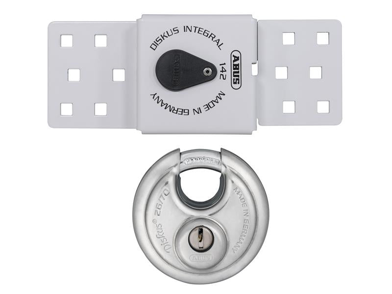 ABUS 142 Series Sliding Door Van Lock & 26/70mm Diskus® Padlock