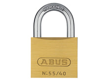 Load image into Gallery viewer, ABUS Mechanical 55 Series Brass Padlock