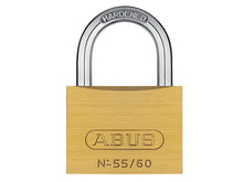 Load image into Gallery viewer, ABUS Mechanical 55 Series Brass Padlock