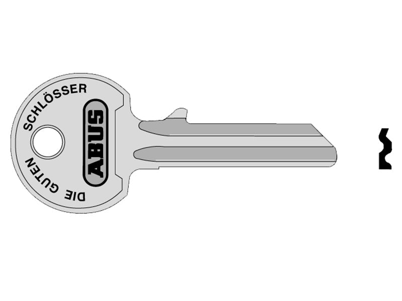 ABUS 36/55 55mm Right Hand Key Blank