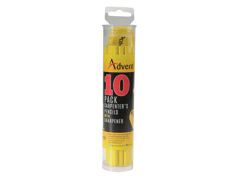 Advent Carpenter's Pencils & Sharpener