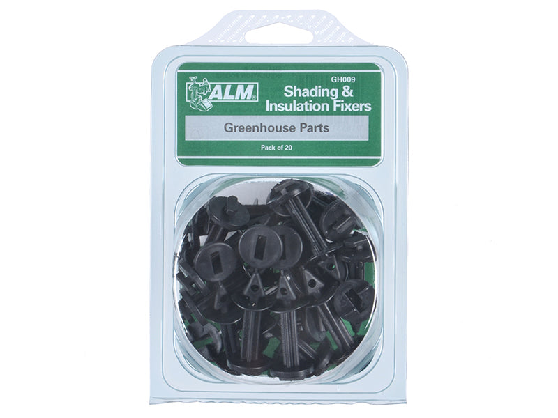 ALM Manufacturing GH009 Shading/Insulation Fixers Pack of 20