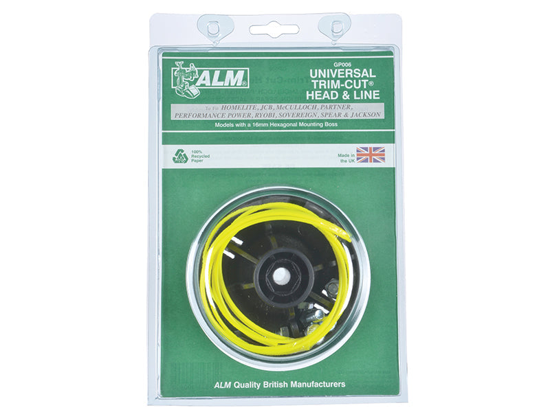 ALM Manufacturing GP006 Trimmer Cut Head & Lines to Suit Ryobi Toro McCulloch Trimmers