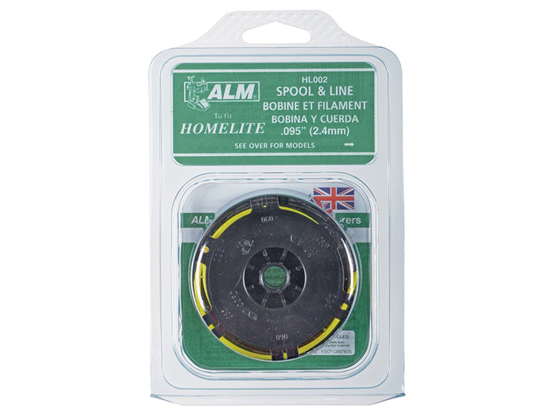 ALM Manufacturing HL002 Spool & Line Dual Line Models 2.4mm x 2 x 2.25m