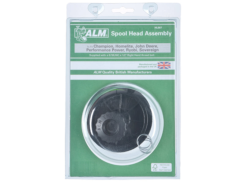 ALM Manufacturing HL007 Spool Head Assembly Kit 5/16UNC x 1/2in Right Hand Thread Bolt
