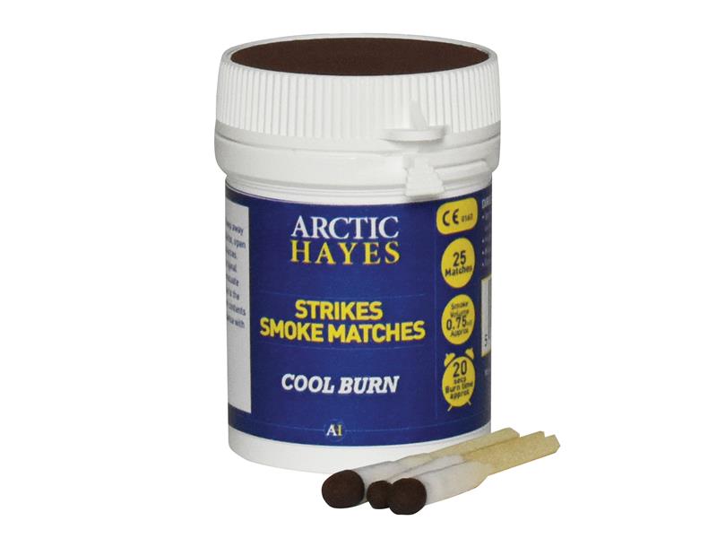 Arctic Hayes Strikes' Smoke Matches (Tub 25)