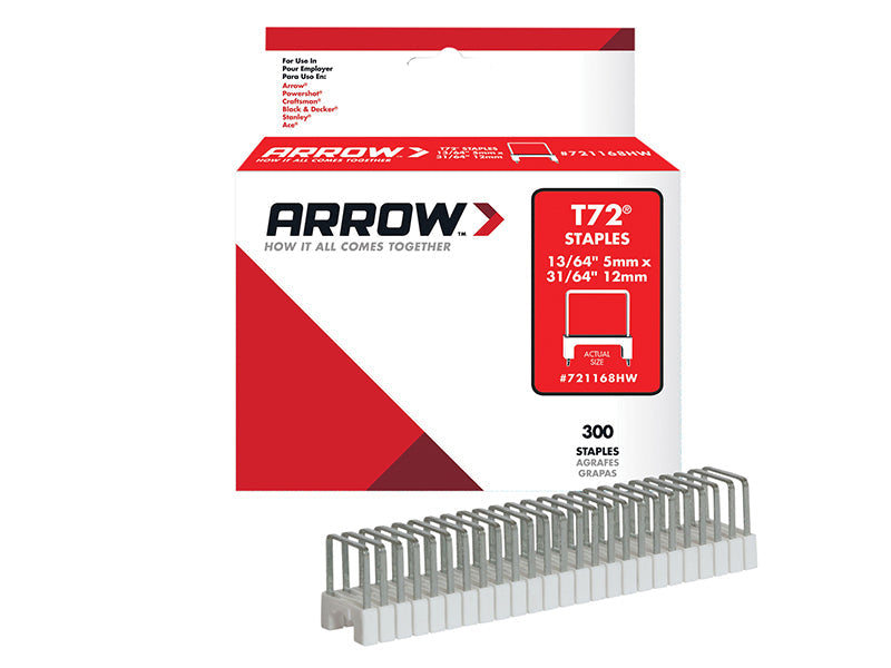 Arrow T72 Insulated Staples