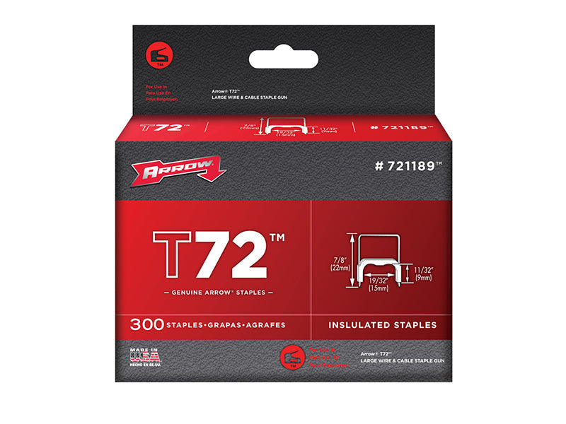 Arrow T72 Insulated Staples