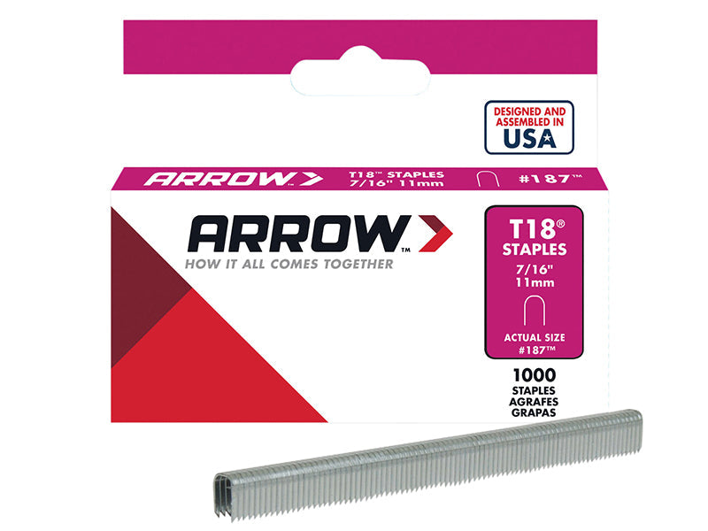 Arrow T18 Staples