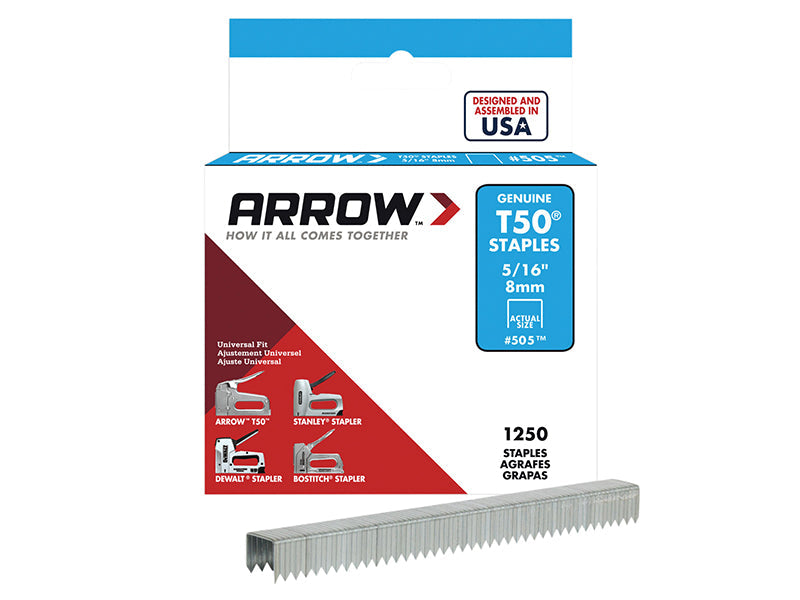 Arrow T50 Stainless Steel Staples