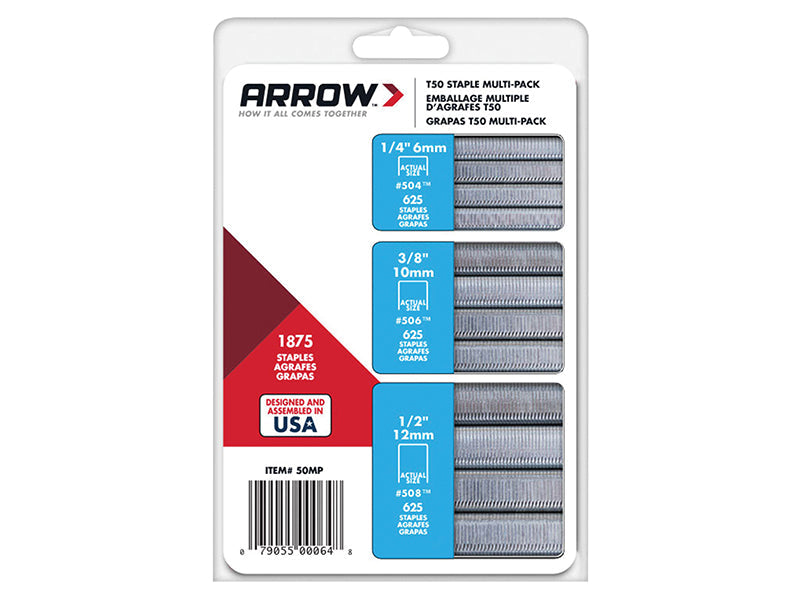 Arrow T50 Stainless Steel Staples