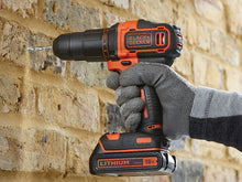 Load image into Gallery viewer, BLACK + DECKER BCD700S1K 2 Gear Combi Drill 18V 1 x 1.5Ah Li-ion