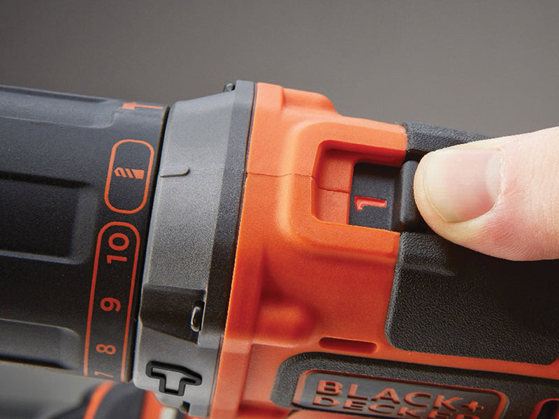 BLACK + DECKER BCD700S1K 2 Gear Combi Drill 18V 1 x 1.5Ah Li-ion