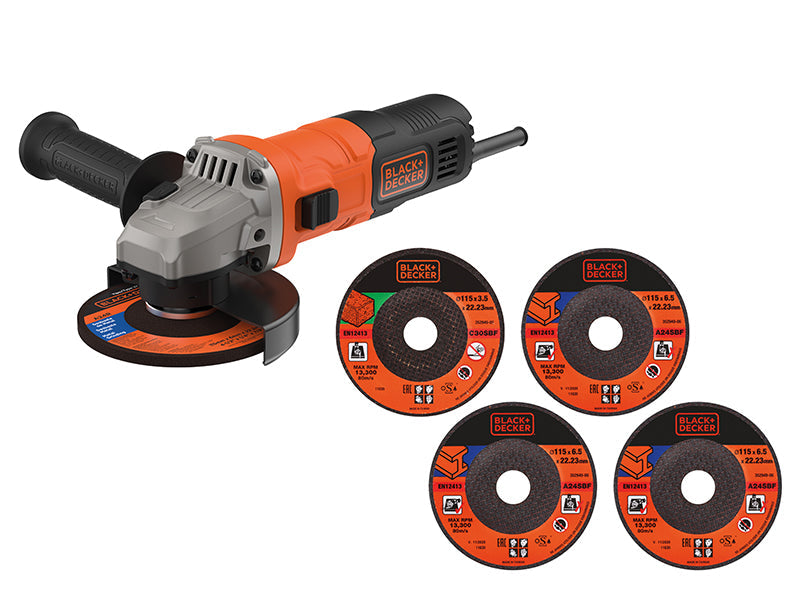 BLACK + DECKER BEG010A5 Heritage Grinder 115mm 710W 240V