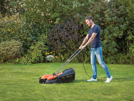 BLACK + DECKER BEMW451 Electric Lawnmower 32cm 1200W 240V