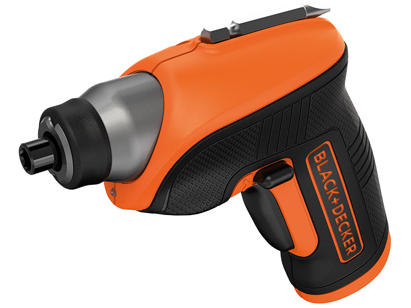 BLACK + DECKER CS3652LC Cordless Screwdriver & Right Angle Attachment 3.6V Li-ion