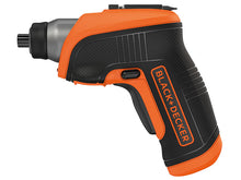 Load image into Gallery viewer, BLACK + DECKER CS3652LC Cordless Screwdriver &amp; Right Angle Attachment 3.6V Li-ion