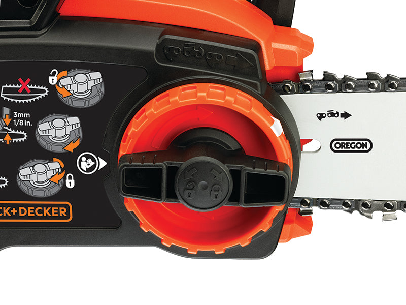 BLACK + DECKER GKC3630L20 Cordless Chainsaw 30cm Bar 36V 1 x 2.0Ah Li-ion