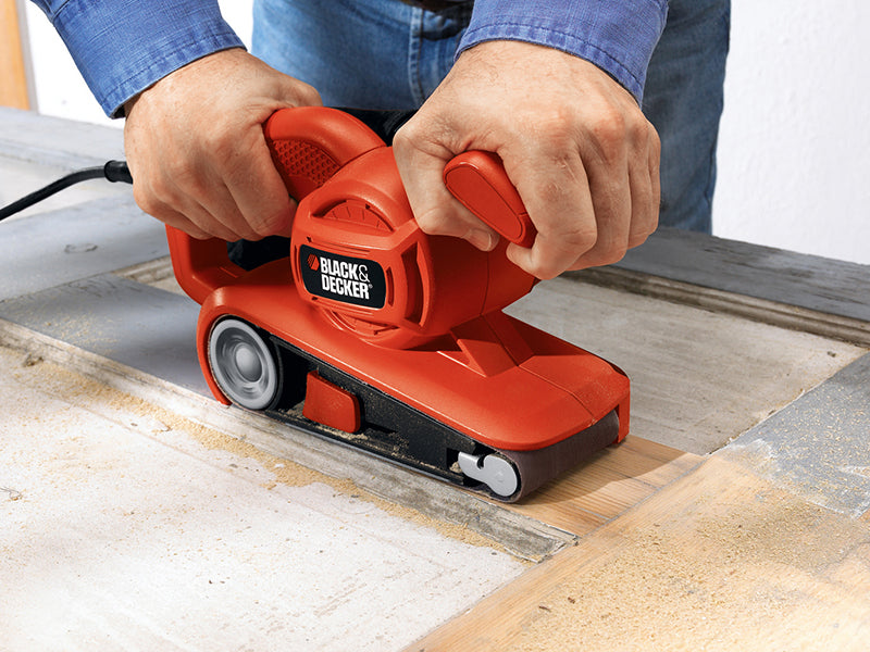 BLACK + DECKER KA86 Belt Sander 75 x 457mm 720W 240V