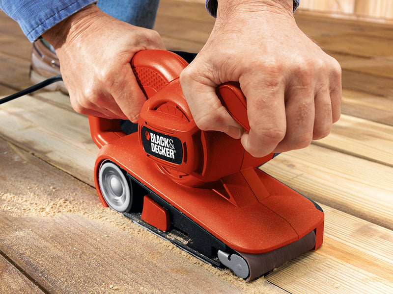 BLACK + DECKER KA86 Belt Sander 75 x 457mm 720W 240V