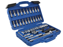 Load image into Gallery viewer, BlueSpot Tools 1/4in Square Drive Socket &amp; Bit Set, 46 Piece