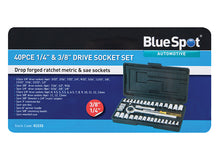 Load image into Gallery viewer, BlueSpot Tools Mixed Drive Socket Set, 40 Piece